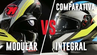 Casco moto INTEGRAL O MODULAR ¡VENTAJAS Y DESVENTAJAS [upl. by Edgar461]