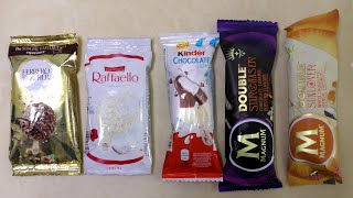 Random Ice Cream Products Brands Ferrero amp Magnum [upl. by Estella]