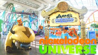 Aangs Air Glider POV Ride Nickelodeon Universe American Dream Mall [upl. by Nathanil]