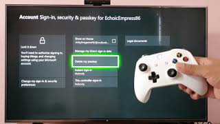 How to Delete PASSKEY on XBOX One Console [upl. by Enomad]