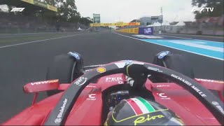 Charles Leclercs Post Race Radio Celebrations  Italian GP 2024 [upl. by Rolyt]