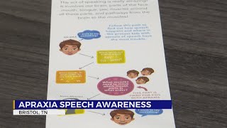 Local moms organize “Childhood Apraxia of Speech Awareness Day” in Bristol TN [upl. by Akoek]