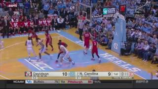 Seventh Woods  UNC Tarheels 201617 HoopTape [upl. by Crocker377]