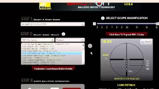 How To Use The Nikon BDC Reticle and SpotOn Software [upl. by Jala217]