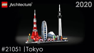 LEGO Architecture  Tokyo 21051 [upl. by Sibbie]