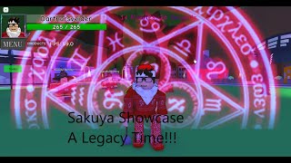 Sakuya Showcase A Legacy Time [upl. by Malissa852]