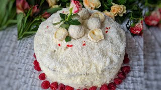 ТОРТ РАФАЭЛЛО  RAFAELLO CAKE [upl. by Pavior]