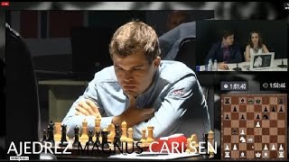 AJEDREZ  Campeonato mundial Ajedrez 2014 SEXTA PARTIDA Carlsen Anand  Mundial ajedrez 2014 [upl. by Aneehsar]