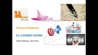 Rédaction dun compte rendu scientifique [upl. by Elinor]