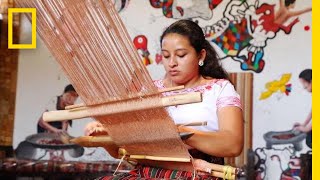 See How Indigenous Weaving Styles Are Preserved in Guatemala  National Geographic [upl. by Nnyled80]