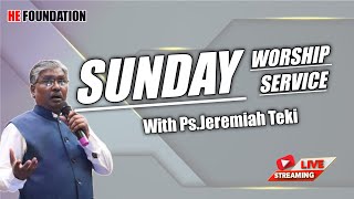 SUNDAY WORSHIP SERVICE  PsJeremiah Teki  23rd February 2025  HEFoundation  Live [upl. by Ennovihs]