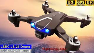 LSRC LS25 GPS 6K Low Budget Drone – Product amp App Video [upl. by Zabrine]