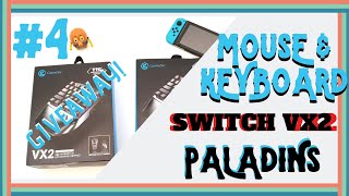 Gamesir VX2  Paladins Settings and Gameplay  Keyboard and Mouse on Nintendo Switch  PS4 Xbox One [upl. by Pacificas]