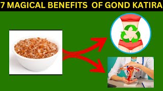 7 Magical Health Benefits of Gond Katira [upl. by Sorac]