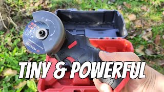 Parkside Performance 12V PPWSA 12 A1 Cordless Angle Grinder Review [upl. by Felise713]