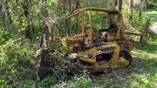 1950 Cat D47U dozer rebuild part 1 [upl. by Margarete]