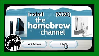 How to Install the Homebrew Channel on the Nintendo Wii 2020 [upl. by Eizus904]