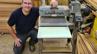 Laguna 1632 Drum Sander review [upl. by Adleremse341]