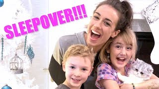 Sleepover Birthday Party w Colleen  VLOGMAS 2017 [upl. by Aropizt]