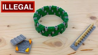 LEGO Top 5 ILLEGALE Bautechniken [upl. by Siloum]