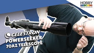 Celestron PowerSeeker 70AZ Telescope [upl. by Cilegna910]