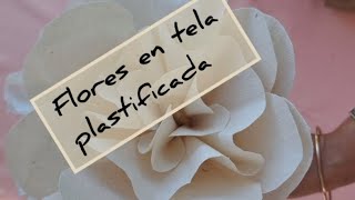 COMO HACER FLORES DE TELA [upl. by Nesline]