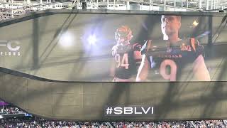 Bengals vs Rams Entrance [upl. by Nikolaos]