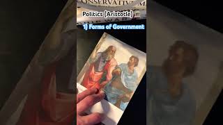 Aristotle Politics🏛️  How to Make a Government shorts philosophy politics aristotle [upl. by Dnalevets]