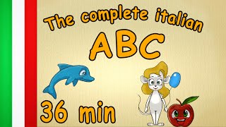 36 min  The complete italian ABC  learn italian [upl. by Eldora349]