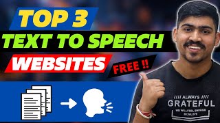 Best Text to Speech Website  Free ✅ Easy To Use ✅  Professional Voices Like Human 🔥🔥 [upl. by Ramsey]