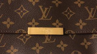 How To Spot Authentic Louis Vuitton Favorite MM Bag and Where To Find the Date Code [upl. by Nihi503]