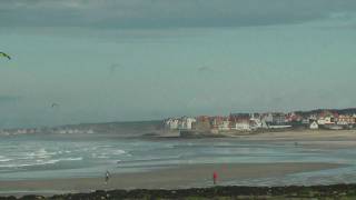 WIMEREUX POINTE AUX OIES  PHOQUE KITE SURF [upl. by Bohaty]