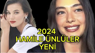 2024 HAMİLE ÜNLÜLER YENİ [upl. by Ledda119]