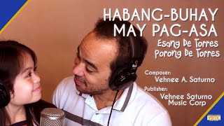 Esang De Torres Ft Porong De Torres  Habangbuhay May Pagasa Official Lyric Video [upl. by Bowrah]