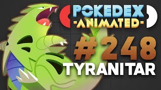 Pokedex Animated  Tyranitar [upl. by Arutek658]