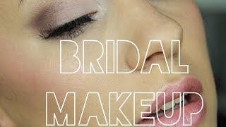 Bridal Makeup Tutorial  Lorac Pro Palette [upl. by Macguiness]