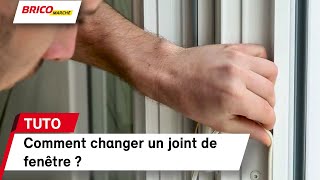 Comment changer un joint de fenêtre   Bricomarché [upl. by Shandeigh870]