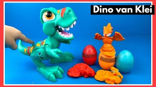 Play Doh Dino klei filmpje  Family Toys Collector [upl. by Adnik]