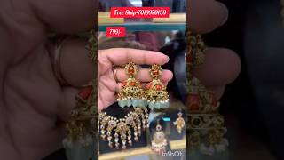 🤩New 1గ్రామ్ గోల్డ్ Ornaments🤩Wholesale price 🥳Book Fast Tq👍Pls like [upl. by Janeczka]