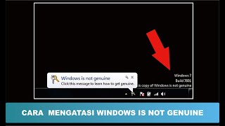 Cara Mengatasi Windows is Not Genuine [upl. by Tila]