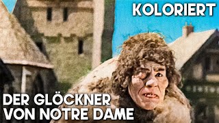 Der Glöckner von Notre Dame  KOLORIERT  Romanze  Klassischer Dramafilm [upl. by Fasano]