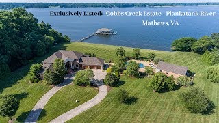 Cobbs Creek Estate  Chesapeake Bay Properties in Virginia [upl. by Llyrat]