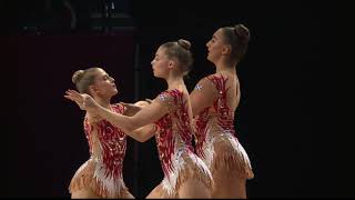 Kilmarnock Acro GC  BRONZE  1319 WG  Combined  2019 British Acrobatic Championships [upl. by Bonis304]