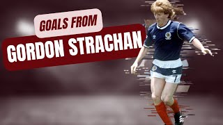 A few career goals from Gordon Strachan [upl. by Dlorah]