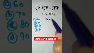 solve surds and indices related problem surds indices root maths reasoning ssc basicmath [upl. by Aham881]