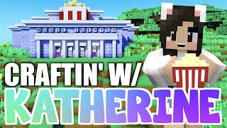 💙 MINECRAFT Movie Theater  Craftin w Katherine Ep 20 [upl. by Rhett]