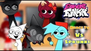 Sprunki  Fnf React To Wenda VS Gray BF amp GF Incredibox Sprunki Horror FNF Sprunkin [upl. by Susi]