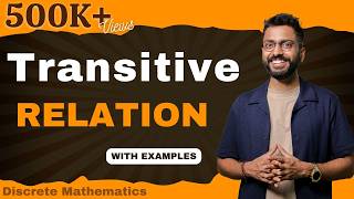 Transitive Relation with examples [upl. by Reerg]