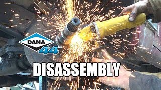 How to Disassemble a Dana 44 Front Axle [upl. by Eekcaj]