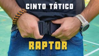 Review Tático Cinto Tático Raptor Bélica [upl. by Nealah]